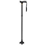 Складана алюмінієва тростина з обертовим наконечником OSD-BL530202, фото 2