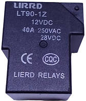 Реле LT90-1Z (LJQX-15F(T90)-1Z-DC12V), 12V, 40A, 250VAC