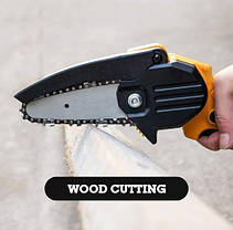 Акумуляторна садова пила 4 дюйми (10 см) 21В GL-GDD, фото 3