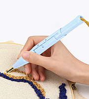 Голка для килимової вишивки, ручка для вишивки. Ударна пробивна набивна ручка для вишивання хрестиком