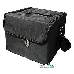 Манікюрна текстильна валіза Фурман 28х24х19 см Чорна (KRY550/754)