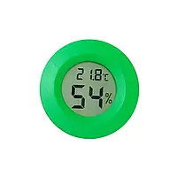 Термометр із гігрометром — РК дисплей — зелений