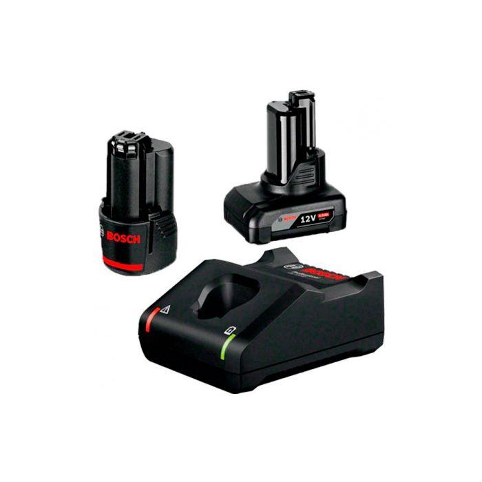 Акумулятори Bosch Professional GBA 12V 2.0Ah + GBA 12V 4.0Ah + ЗУ GAL 12V-40 (1600A01NC9), фото 1