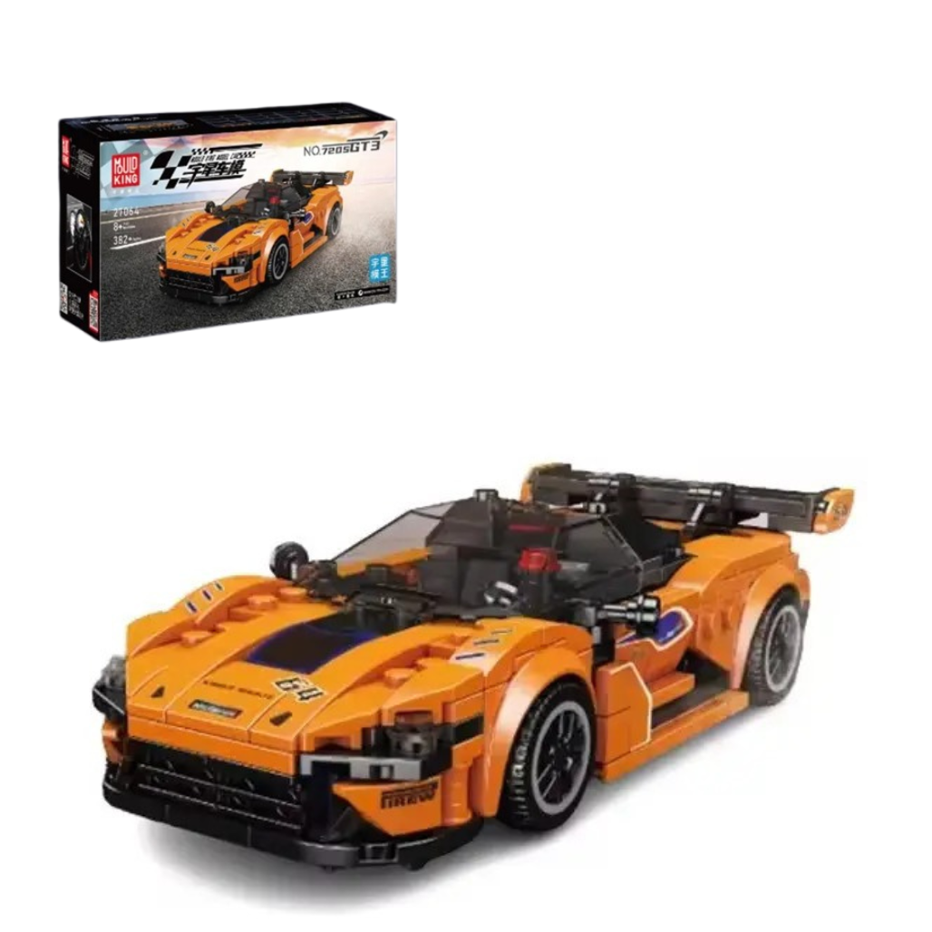 Конструктор Спортивна машина MacLaren на 382 деталей, помаранчевий, фото 1