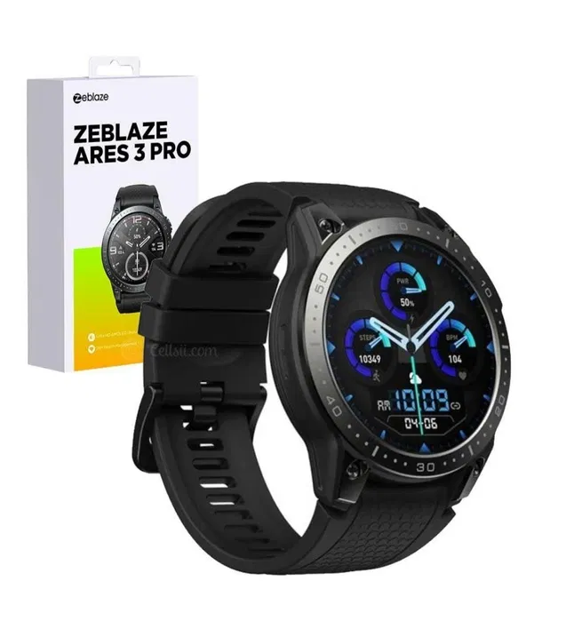 Акція!Смарт-годинок| Смартгодинник"Smart Watch Zeblaze Ares 3 Pro+подарунок, фото 1
