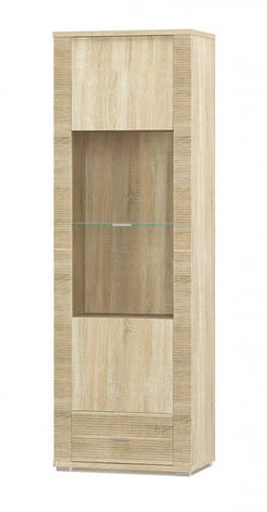 Вітрина 1В1Ш Грес , Меблі Сервіс, Дуб самоа, фото 1