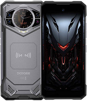 Захищений смартфон DOOGEE S200 5G Grey 12/256Gb Dimensity 7050 NFC АКБ 10100mAh, фото 1