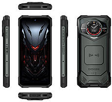 Захищений смартфон DOOGEE S200 5G Grey 12/256Gb Dimensity 7050 NFC АКБ 10100mAh, фото 5