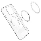 Чохол Caseology Capella Mag Kickstand Clear Gray для iPhone 16 Pro ACS08185, фото 6