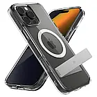 Чохол Caseology Capella Mag Kickstand Clear White Silver для iPhone 16 Pro ACS08184, фото 4
