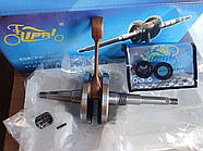 Honda Tact AF24 Коленвал вал 12mm шпонка сальники голчастий (фірма Lipal) Японія