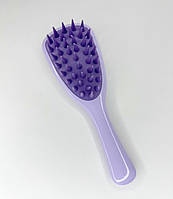 Щітка-масажер Finding Для шкіри голови Фіолетовий 22 см х 7.5 см