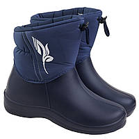 Дутики сноубутси сині пінка гумові чоботи розмір 37 39