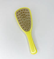 Щітка-масажер Finding Для шкіри голови Жовтий 22 см х 7.5 см