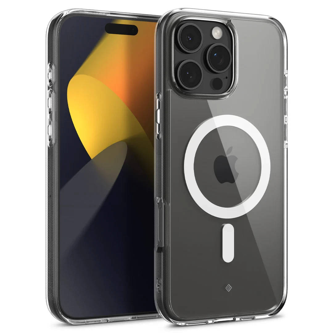 Чохол Caseology Capella Mag Clear White для iPhone 16 Pro Max ACS08052