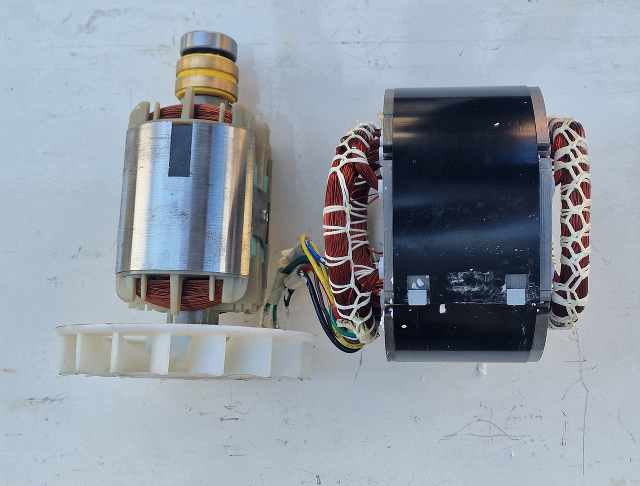 Генератор Статор + корь 2.2-3.2 квт. залізо 85 мм, мідь двигун168/170f бензин, фото 1