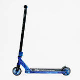 Самокат трюковий Best Scooter BS-99588, з колесами PU 110 мм, пегами, заввишки 85 см, підшипник типу ABEC 9, фото 4