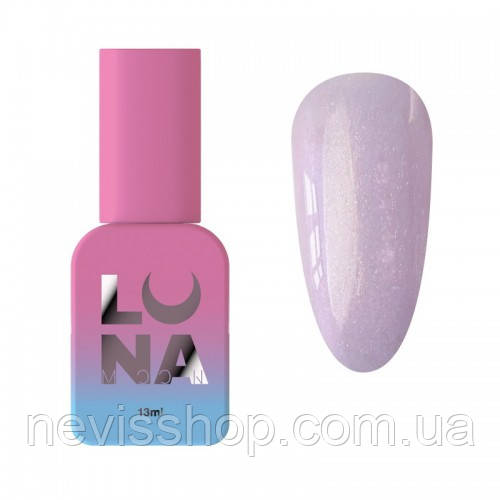 Рідкий гель Luna Light Acrygel 54 для нарощування ліловий зі слюдою 13 мл