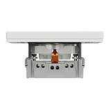 Розетка із заземлюючим контактом із захисними шторками Schneider Electric Asfora біла, фото 3