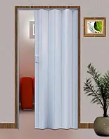 Двері гармошка глуха DiCi Doors "Ясен білий" 810х2030х6мм DiCi-6 №101