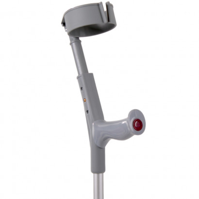 Милиця підлокітна з регульованою підтримкою передпліччя (сірий) OSD-BL580208 (ПАРА), фото 1