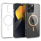 Чохол Caseology Capella Mag Clear Sepia Gold для iPhone 16 Pro Max ACS08300, фото 8