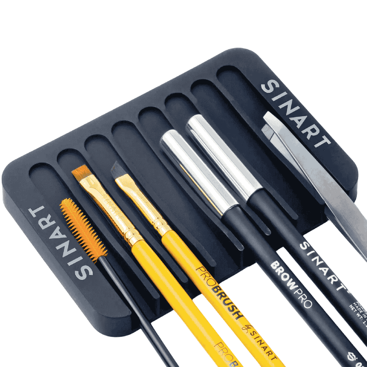 Підставка для пензликів силіконова SINART Silicone Multi Tool-Holder Black | Чорна