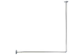 Карниз у ванну Besser 75075 80х80 см сріблястий 4932226