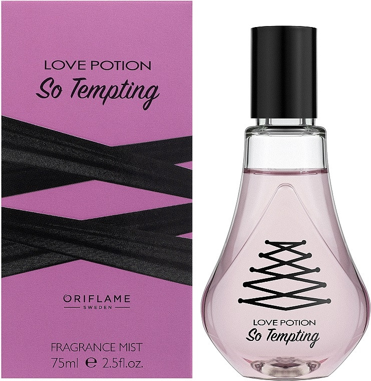 Парфумований спрей для тіла Love Potion So Tempting [Лав Поушен Соу Темптін] Oriflame, 75 мл, фото 1