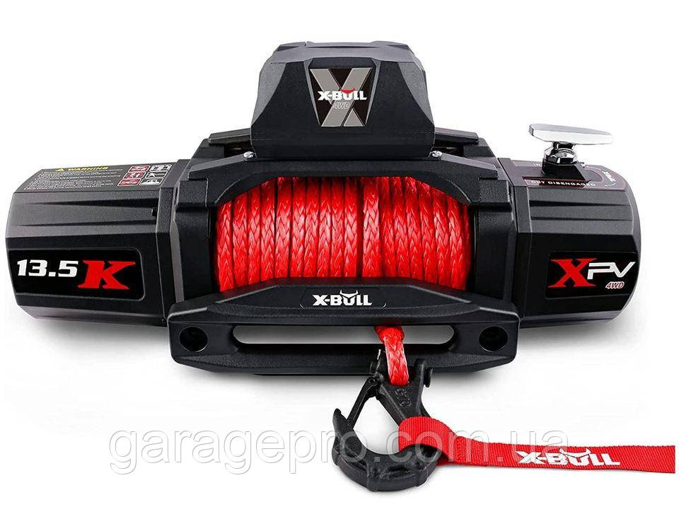 Автомобільна лебідка X-BULL 13500SB (Cинтетичний трос)