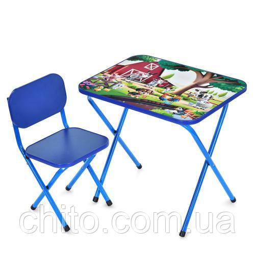 Столик M 5966-4 зі стільцем складний UA, фото 1