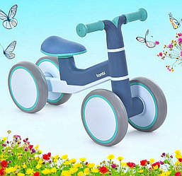 Дитячий чотириколісний беговел / толокар / мотоцикл M 5857-12