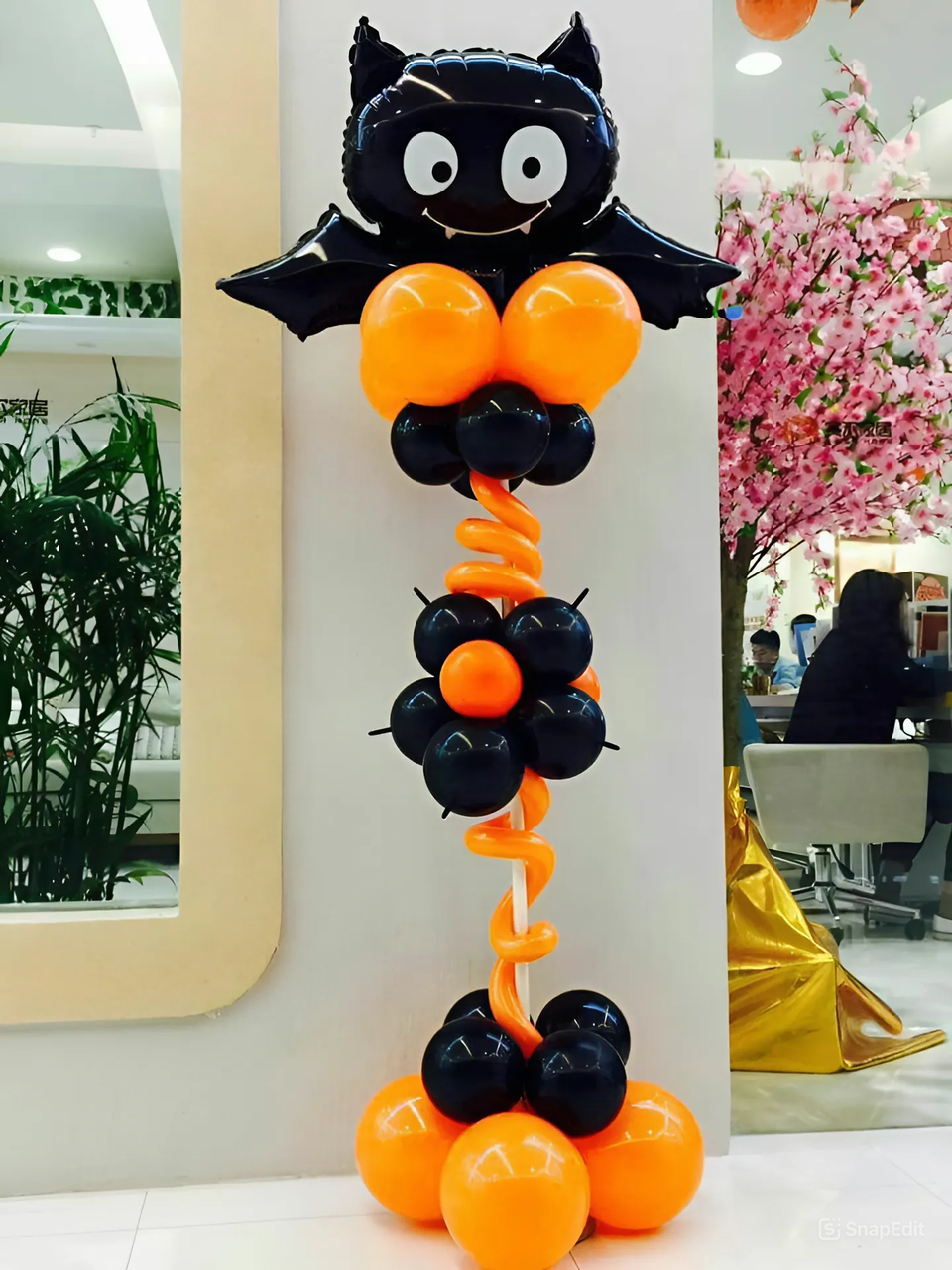 Кульки на підставці телескоп Кажан | Halloween