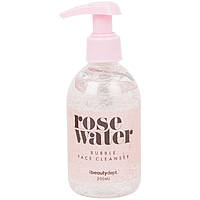 Бульбашковий очищуючий засіб для обличчя з рожевою водою Rose Water