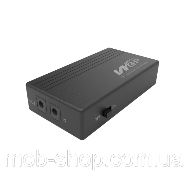 Джерело безперебійного живлення для роутера / комутатора WGP 1202A 7800мАг 29Wh 24W black
