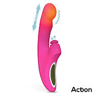 ACTION ENLES VIBE WITH BEATING BALL, THRUSTING Y HEAT FUNCTION, фото 2