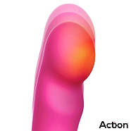 ACTION ENLES VIBE WITH BEATING BALL, THRUSTING Y HEAT FUNCTION, фото 3