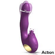 ACTION TOKA VIBE WITH SWINGING 360 AND STIMULATING LICKING TONGUE, фото 2
