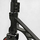 Самокат трюковий Reactor RC-33325, з колеса PU 110 мм, заввишки 85 см, пегами, підшипники ABEC 9, фото 7