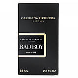 Carolina Herrera Bad Boy Perfume Newly чоловічий 58 мл, фото 5