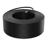 Кабель 1х4 для сонячних панелей H1Z2Z2-K Одескабель, дріт Solar чорний, раз 10 метрів