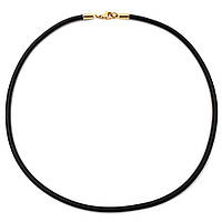 Шнурок Xuping каучуковый с застёжкой в лимонной позолоте 0,2/50 см (371190(1))