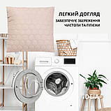 Набір подушок 2 шт. декоративних IDEIA Silhouette 50х50 беж, фото 6