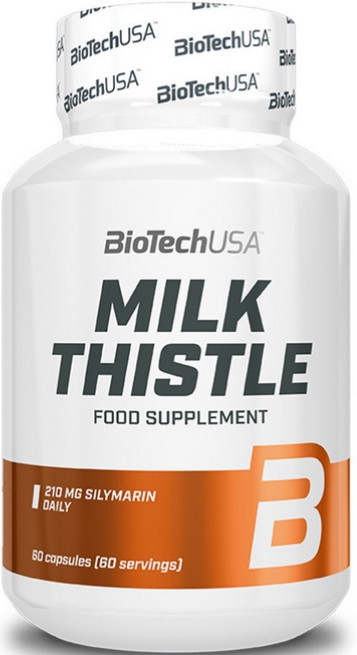 Розторопша для печінки BioTech Milk Thistle 60 капс