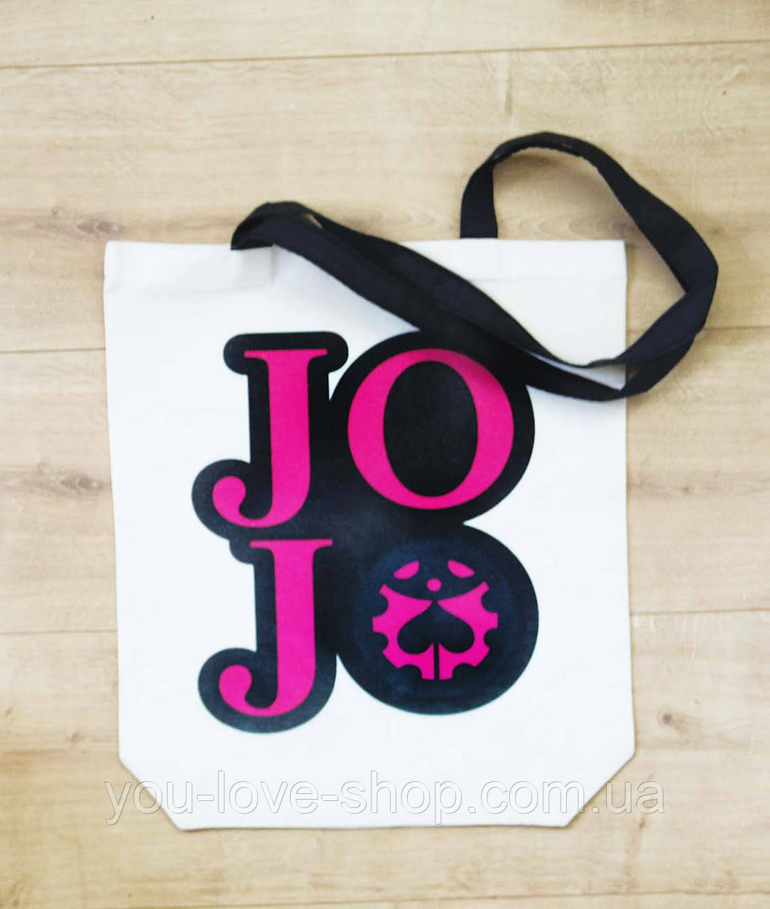 Еко-сумка Неймовірні пригоди ДжоДжо "Лого" / JoJo's Bizarre Adventure, фото 1