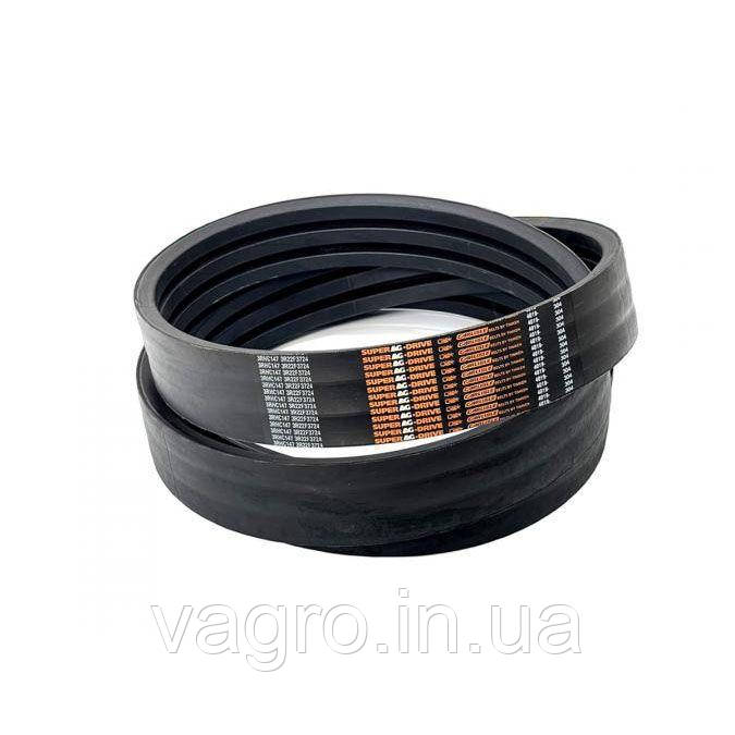 Пас (ремінь) AG10980W (H228250, 87629602, 3RHC147, 1001145, 0744360) (TIMKEN BELTS, США)