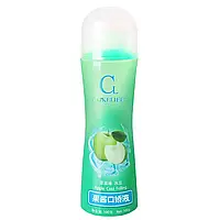 Гелевий охолодний лубрикант на водній основі, мастило для сексу з ароматизатором яблуко