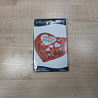 Кульки Pelican (45 см) фольгована, Серце червоне, I Love you, 835561
