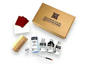 Набір для фарбування та відновлення гладкої шкіри GUTALIN.CLEAN STANDART Restoration колір чорний (30мл.)