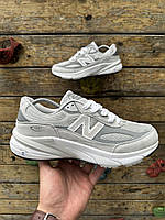 Чоловічі кросівки New Balance Ню Баланс 990 світло-сірі стильні для повсякденного носіння, чудова якість